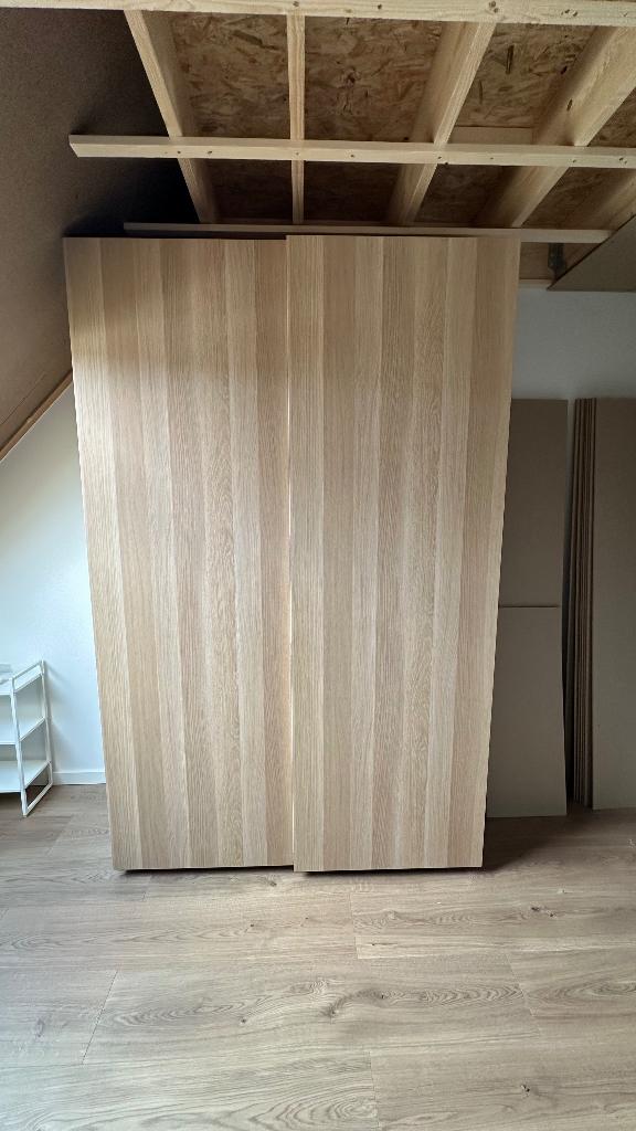 Pax Schuifdeurkast, Huis en Inrichting, Ophalen, Gebruikt, 200 cm of meer, Overige houtsoorten