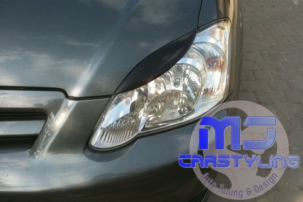 Toyota Corolla E12 Facelift - Koplampspoilers, Ophalen of Verzenden, MJ-Carstyling, Info@mj-carstyling.net, Sibeliusstraat 81 5011JH Tilburg