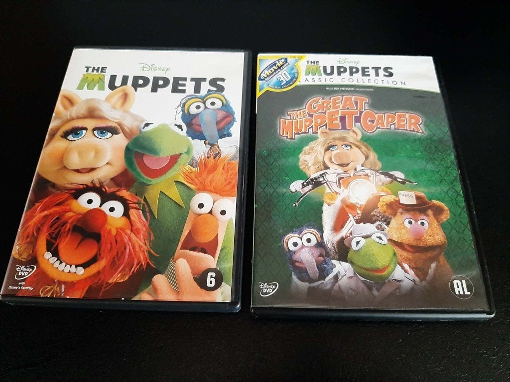 Disney: The Muppets + The great Muppet caper!, Gebruikt, Amerikaans, Ophalen of Verzenden, Vanaf 6 jaar