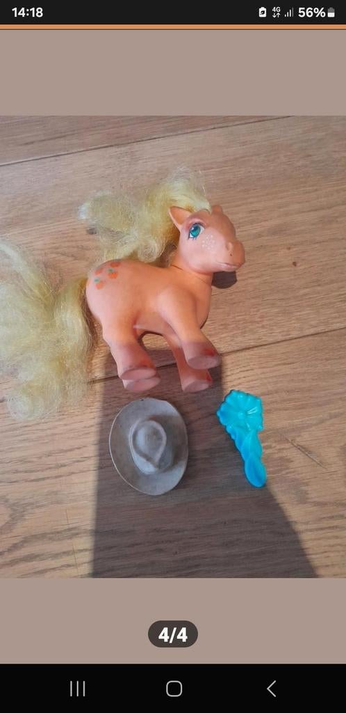 My little pony appeljack G1 vintage, Ophalen of Verzenden