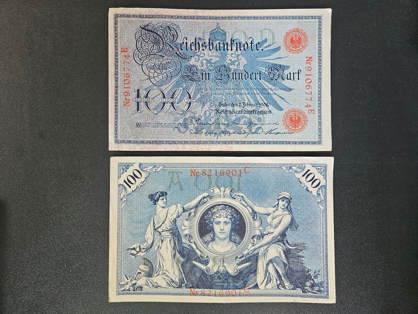 Duitsland pick 33a 1908 zf  per stuk, Ophalen of Verzenden, Duitsland, Los biljet