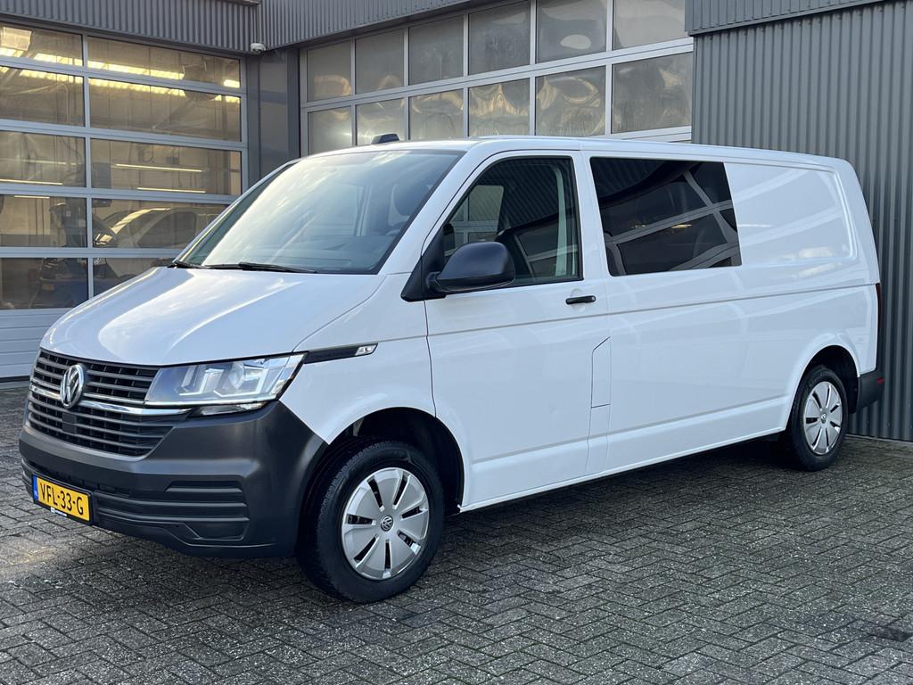 Volkswagen Transporter 2.0 TDI L2H1 30 DC Airco Cruise contr, Auto's, Bestelauto's, Voorwielaandrijving, Stof, Gebruikt, 4 cilinders