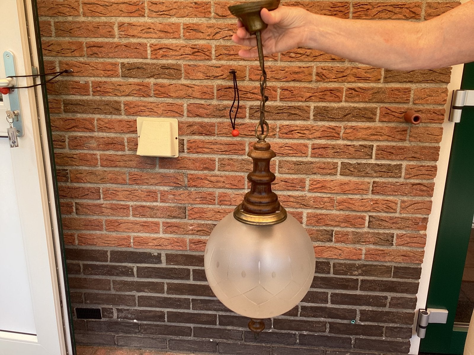 Hang lamp, Ophalen