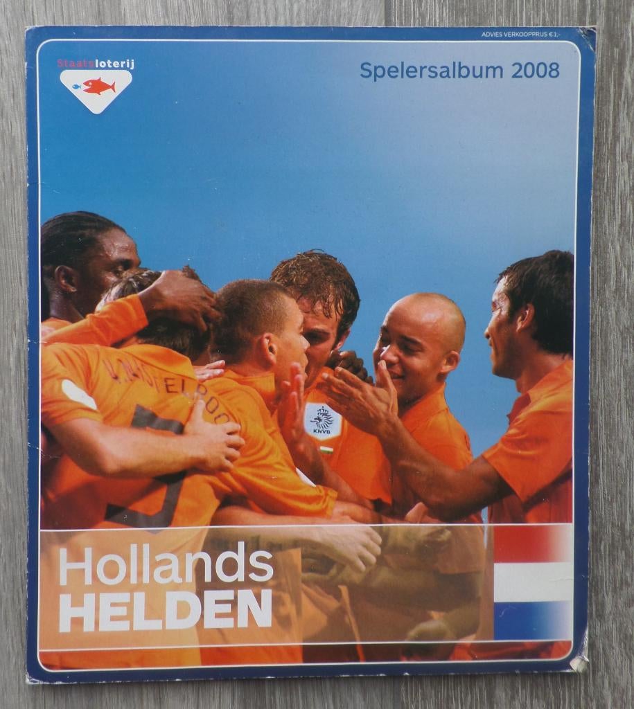 Staatsloterij spelersalbum 2008 Hollands Helden, Verzamelen, Ophalen of Verzenden, Zo goed als nieuw, Overige binnenlandse clubs