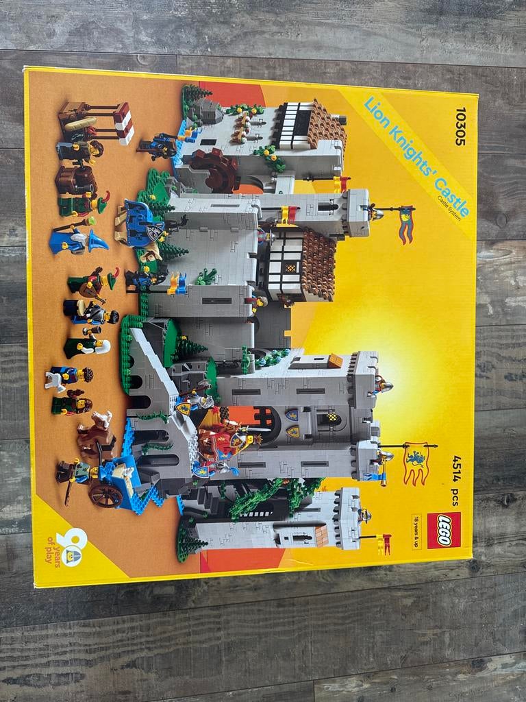 LEGO Icons 10305 Lion Knights' Castle - Nieuw in doos, Kinderen en Baby's, Speelgoed | Duplo en Lego, Ophalen, Lego, Nieuw, Compleet