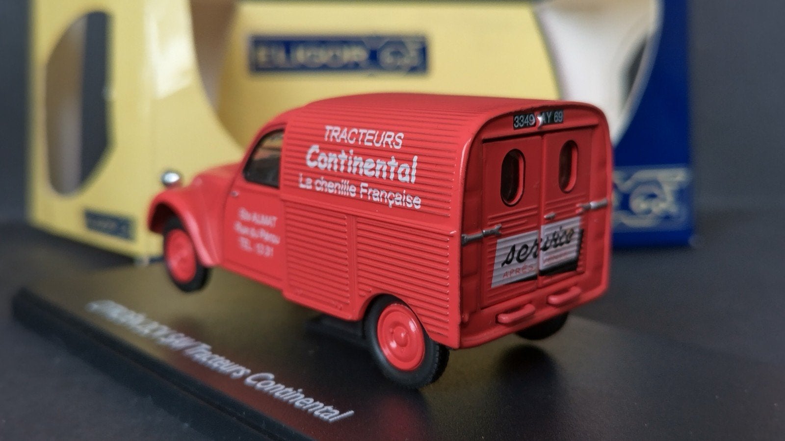 Citroen 2cv Sav Tracteurs Continental 1:43 Eligor Pol, Overige merken, Auto, ., Nieuw