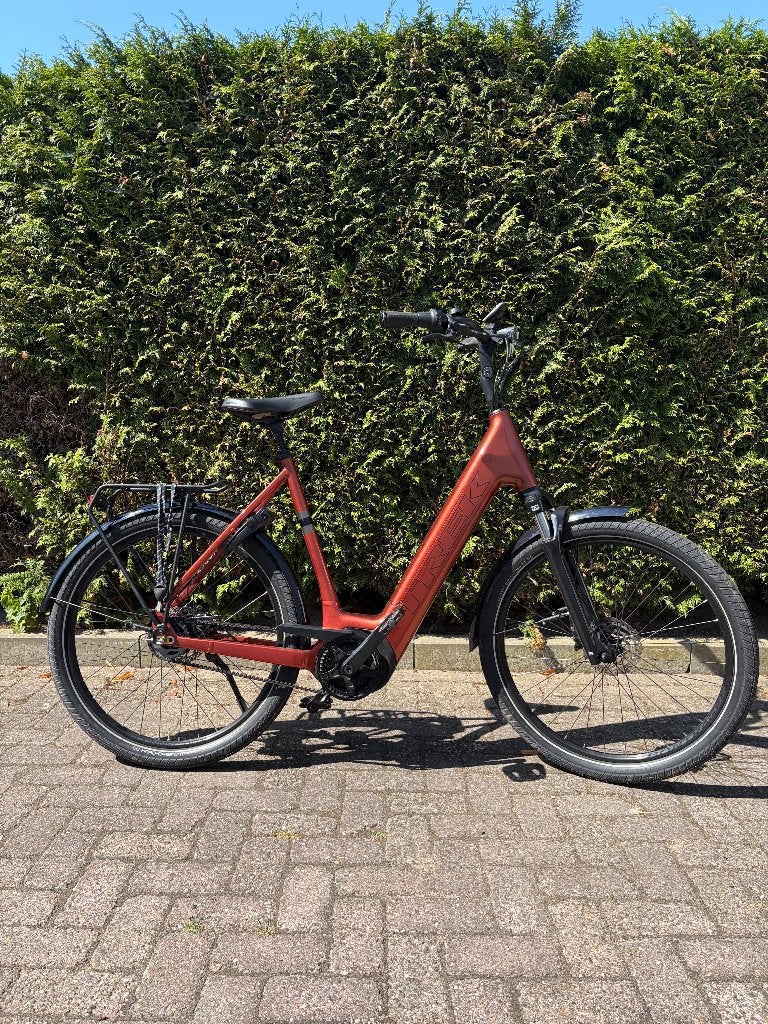 Trek District + 4 Demo, Versnellingen, 56 cm of meer, Zo goed als nieuw, Schijfrem