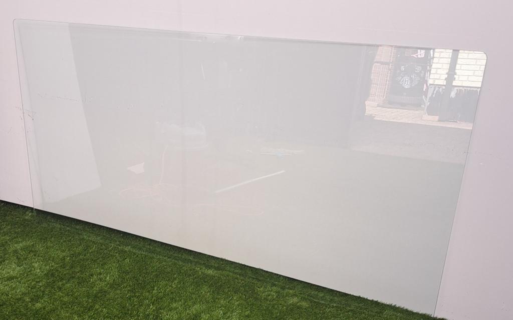 Glasplaat voor tafel, Ophalen, Rechthoekig, 50 tot 100 cm