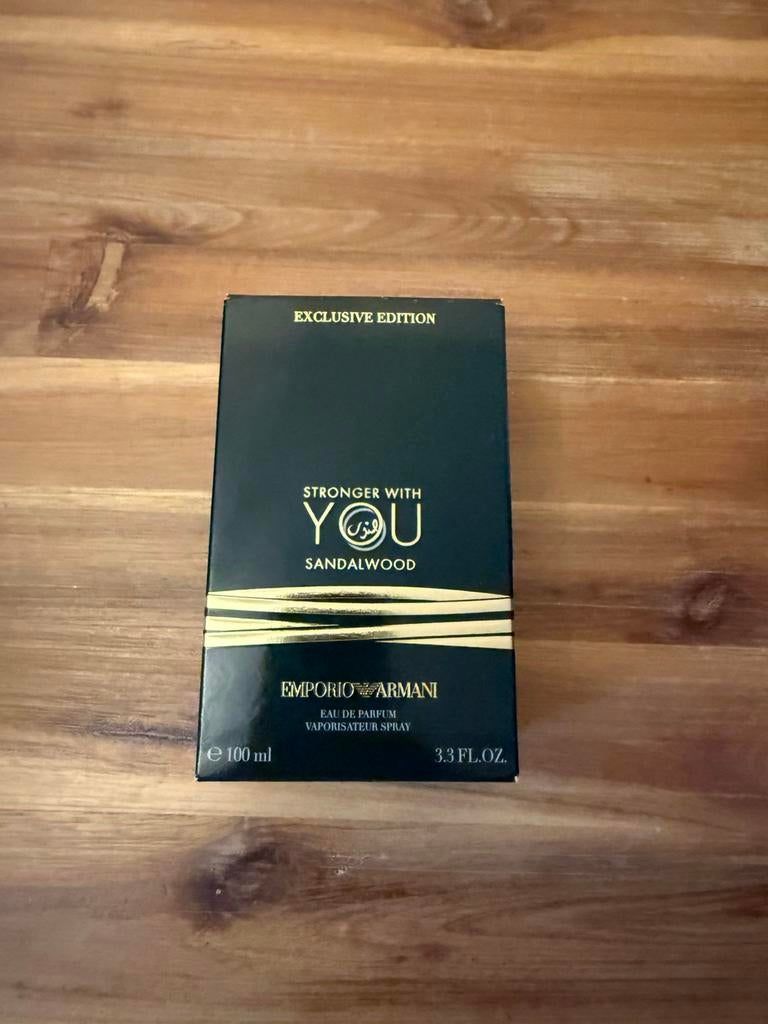 Armani Stronger with you sandalwood (discontinued), Ophalen of Verzenden, Zo goed als nieuw