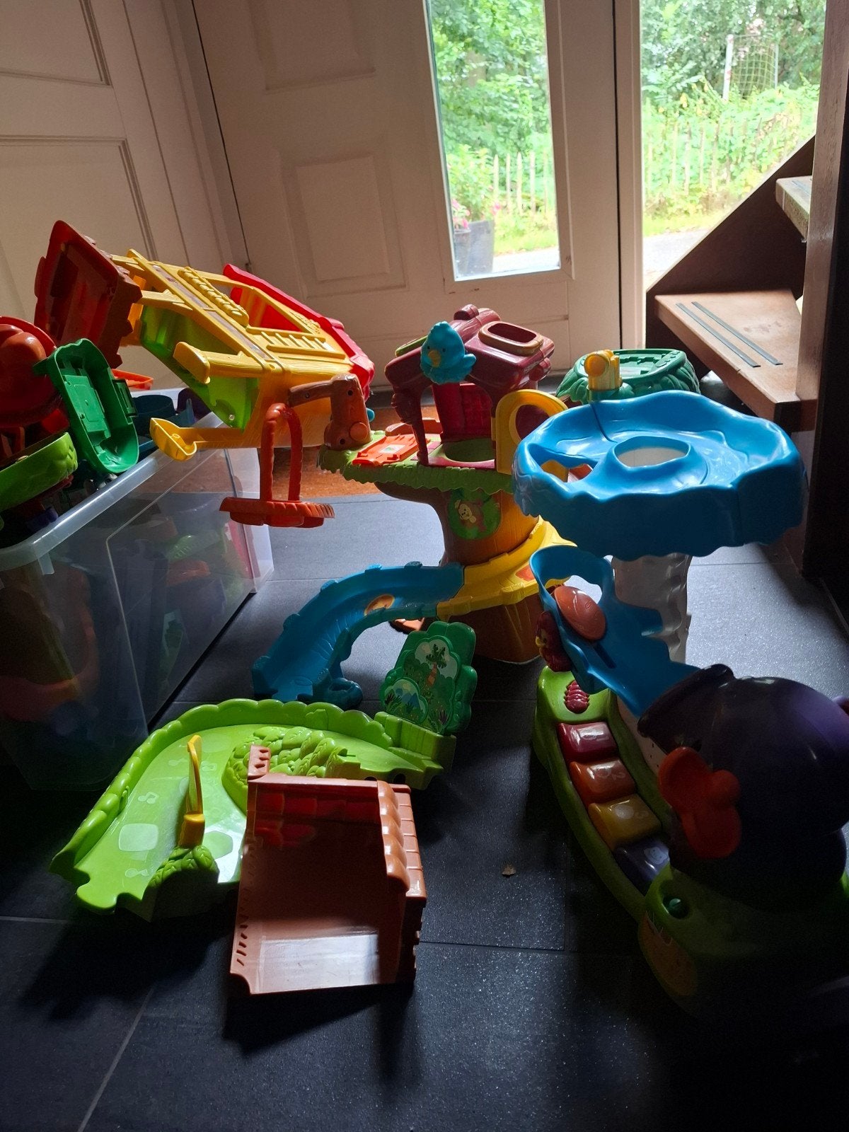 Grote set VTech Zoef Zoef Dieren: Boerderij & Dierentuin, Ophalen, Gebruikt, Overige typen, Met licht