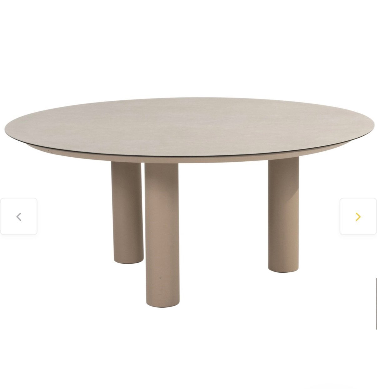 Tuintafel Donato 160 cm - zgan!, Ophalen, Zo goed als nieuw, Rond