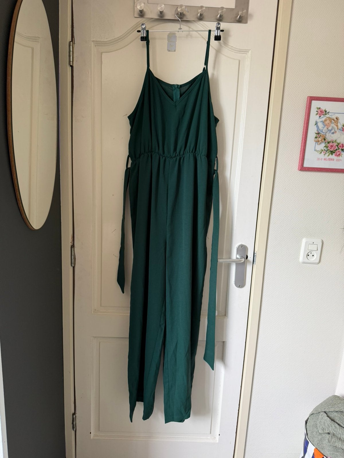 Nieuw met kaartje! Emery Rose donkergroene jumpsuit  Maat XL, Kleding | Dames, Ophalen of Verzenden, Nieuw, Maat 46/48 (XL) of groter
