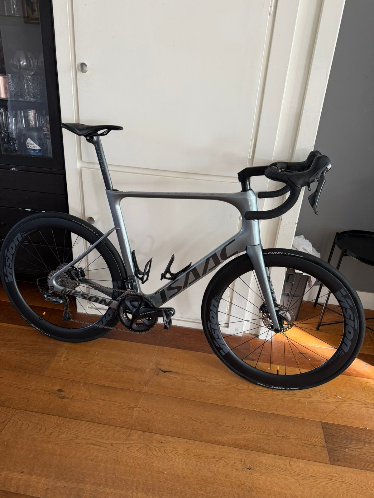 Isaac Meson 2019 | Maat 61 | Ultegra R8000 | Vision SC55, Gebruikt, Carbon, Heren, 57 tot 61 cm