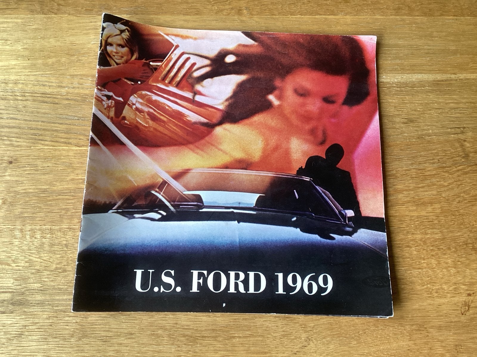 Ford catalogus U.S. 1969 - Mustang, Galaxie, Ophalen of Verzenden, Gelezen, Ford