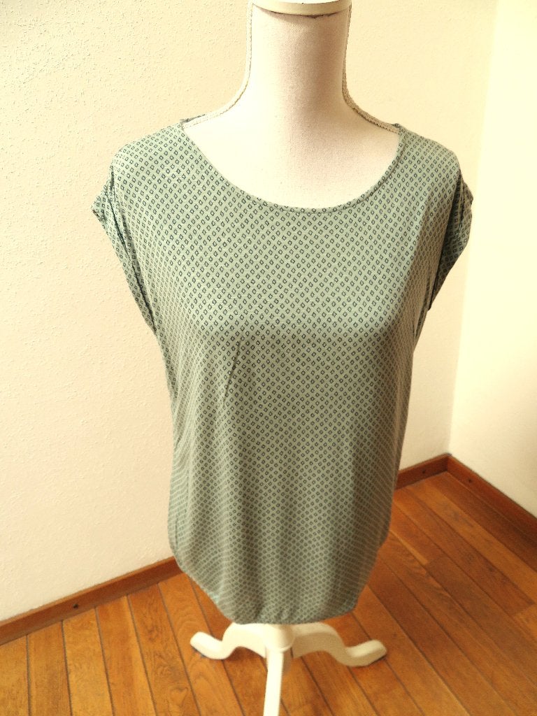 A59 S.OLIVER shirt top pastel groen maat M 38/40, Maat 38/40 (M), Nieuw, Ophalen of Verzenden, Korte mouw