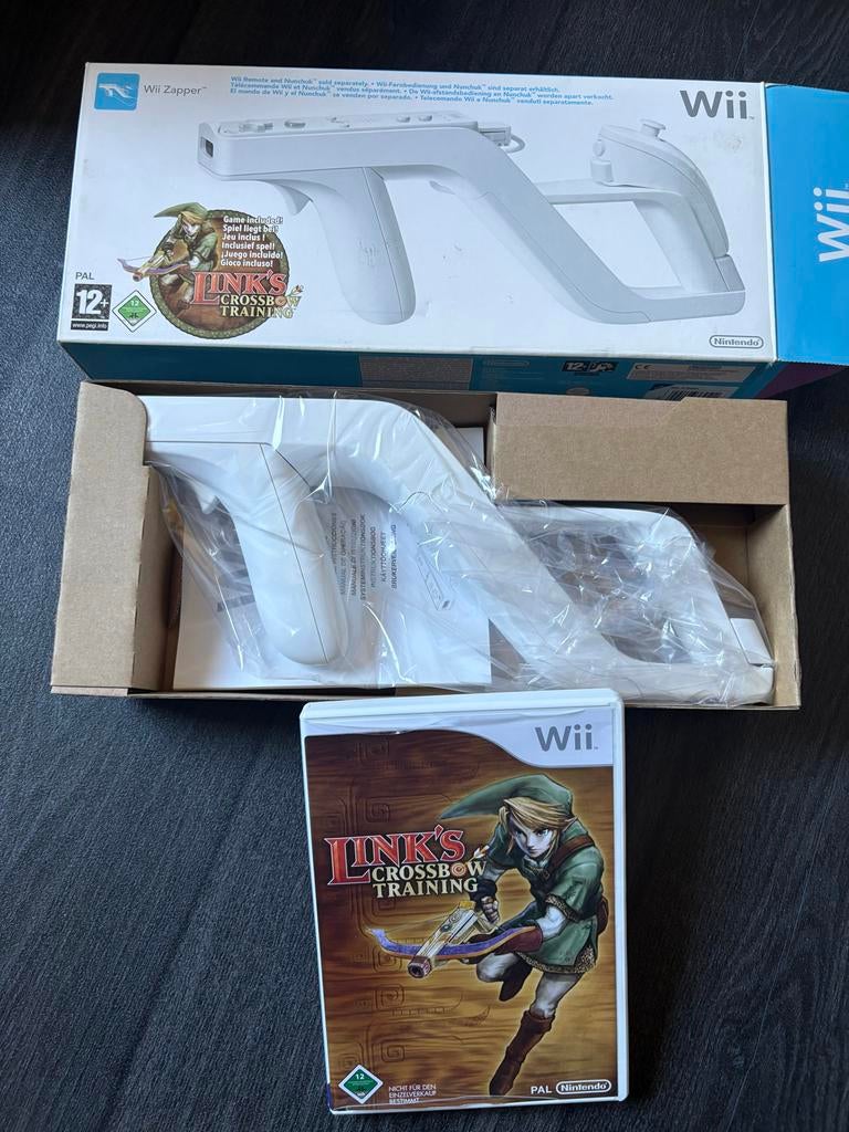 Link's Crossbow Training Wii Zapper Bundel, Shooter, 1 speler, Ophalen of Verzenden, Zo goed als nieuw