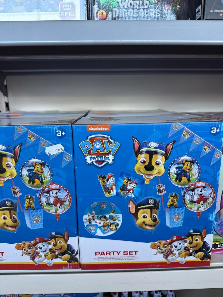 Nieuw Paw Patrol Party Set - Complete Feestversiering, Ophalen of Verzenden, Nieuw, Feestartikel, Verjaardag