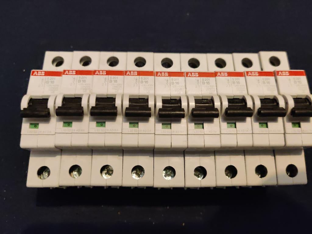 ABB Installatieautomaat S201 B16 2CDS251001R1165, Ophalen of Verzenden, Nieuw