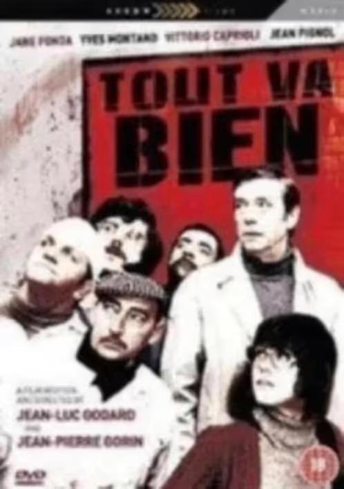 Tout Va Bien (1972) - film van Jean-Luc Godard (DVD), Cd's en Dvd's, Vanaf 16 jaar, Ophalen of Verzenden, Zo goed als nieuw, Overige gebieden