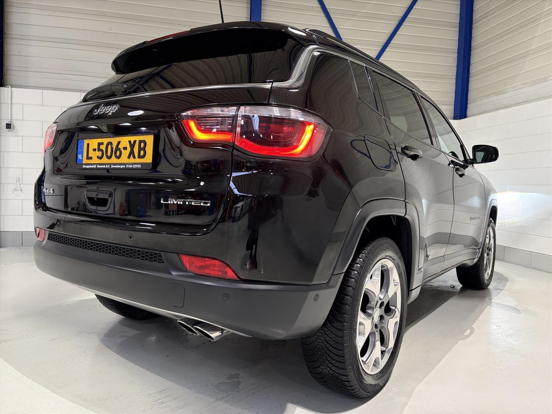 Jeep Compass 1.4 MultiAir 170pk 4x4 AUT, ACC, Camera, Carpla, Dealer onderhouden, 450 kg, Gebruikt, 4 cilinders