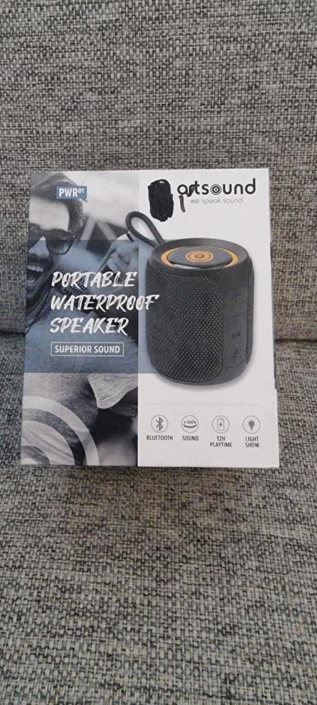 Artsound PWR01 Draagbare Waterdichte Bluetooth Speaker, Overige merken, Overige typen, Nieuw, Ophalen of Verzenden