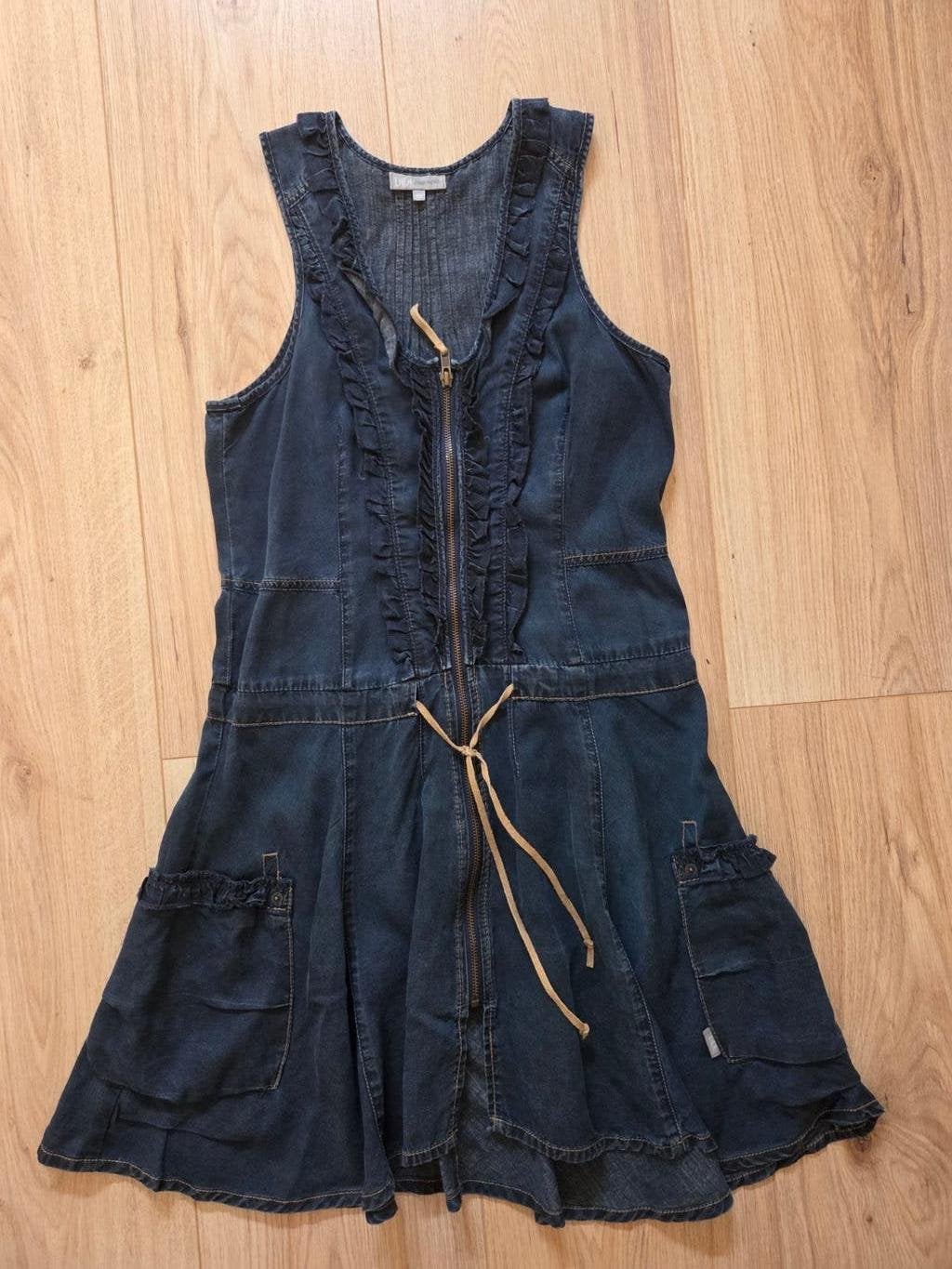 DIDI Blue Denim Jurk Maat XS, Kleding | Dames, Blauw, Didi, Ophalen of Verzenden, Zo goed als nieuw
