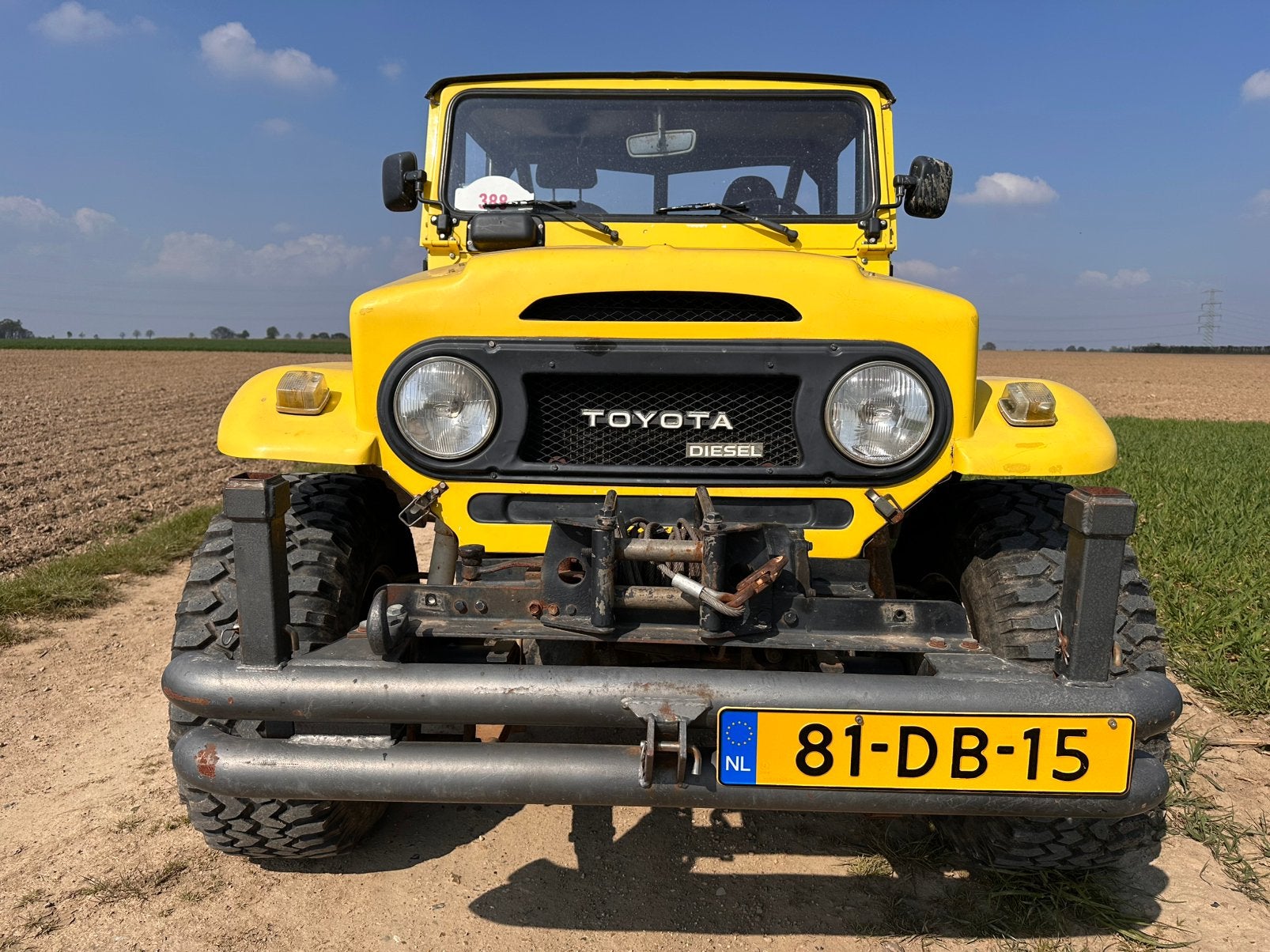 Toyota bj40 1978 belastingvrij PTO lier, foto 9