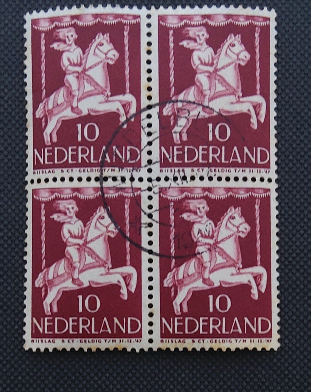 KINDERZEGELS 1946., Postzegels en Munten, Postzegels | Nederland, Ophalen of Verzenden, Na 1940, Gestempeld