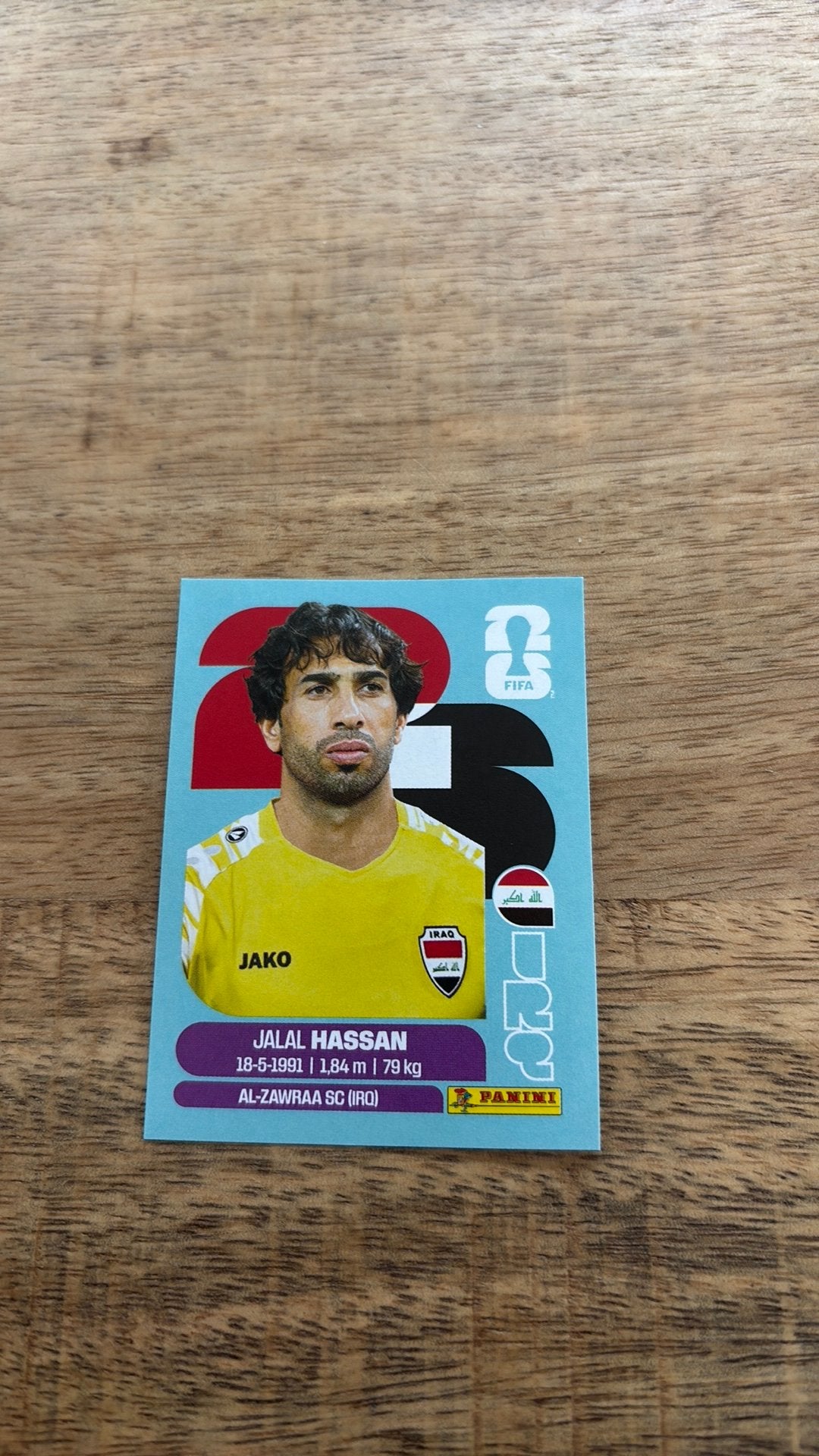 Panini WK 2026 IRQ 2, Verzenden, Nieuw, Sticker