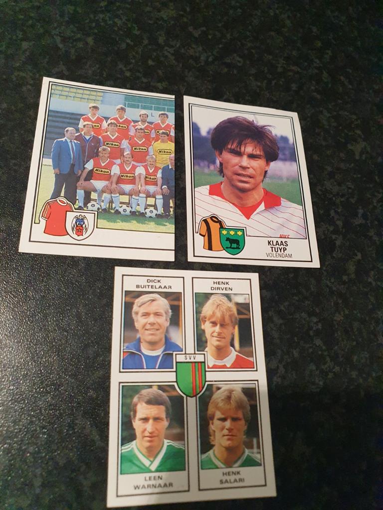 Panini Voetbal 85, Ophalen of Verzenden, Zo goed als nieuw, Sticker