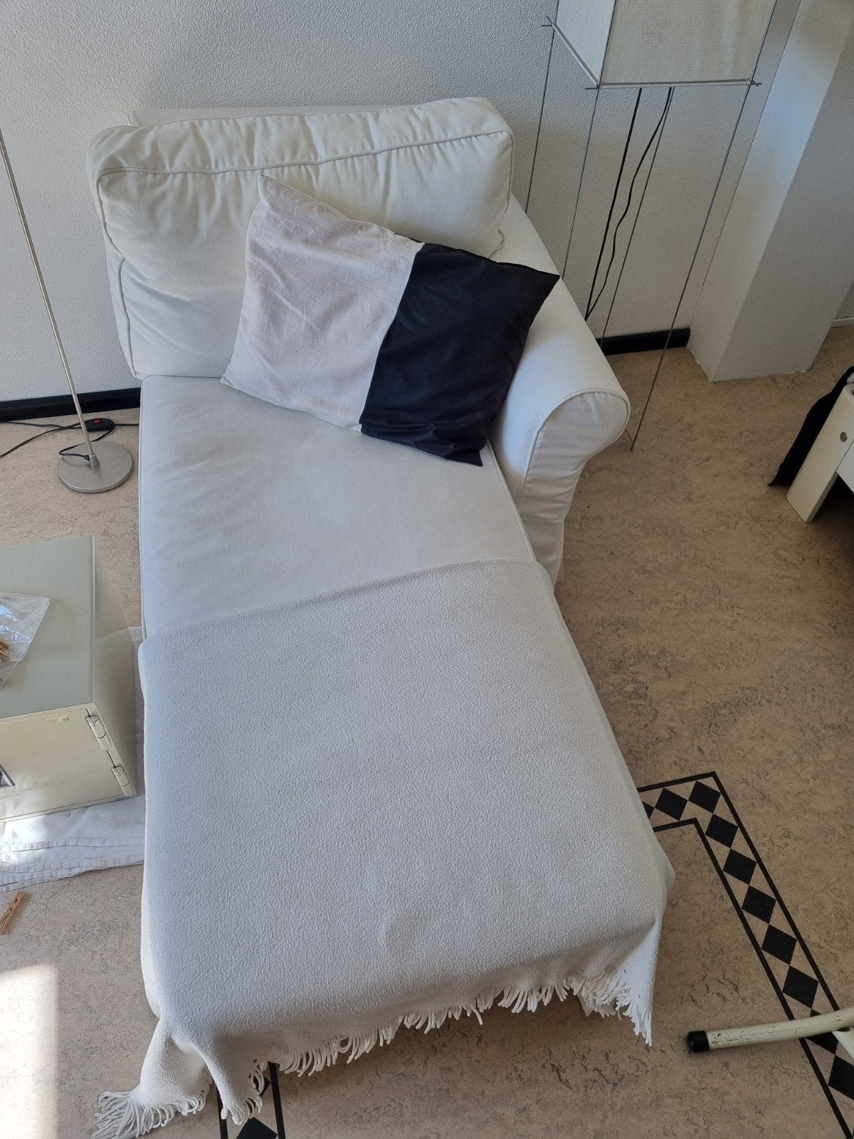 Chaise Lonque, Gebruikt, Eenpersoons, Zie foto's, Ophalen of Verzenden