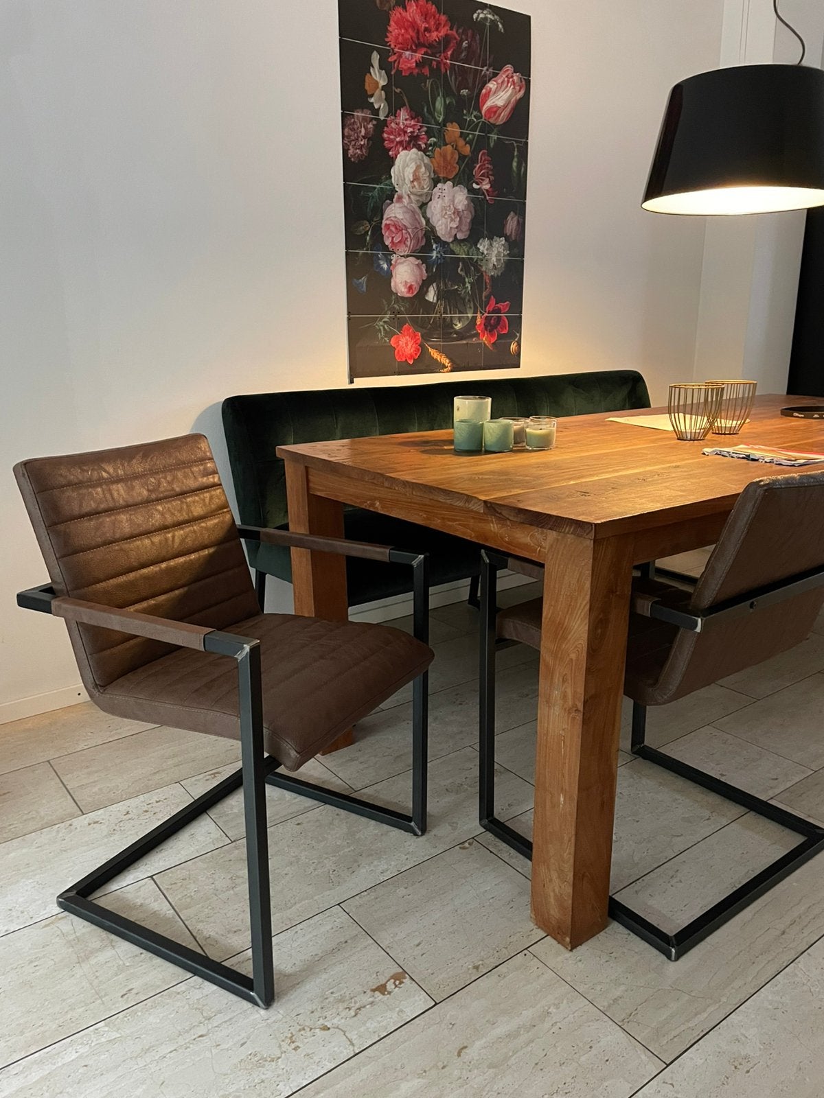 Te koop 6 eetkamerstoelen z.g.a.n. €540,- of een serieus bod, Ophalen, Gebruikt, Vijf, Zes of meer stoelen