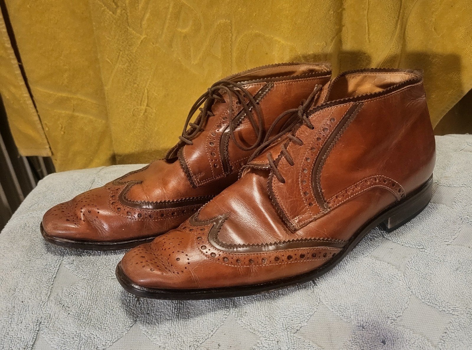 Giorgio 1958 leren brogueschoenen maat 42, Bruin, Giorgio 1958, Ophalen of Verzenden, Gedragen