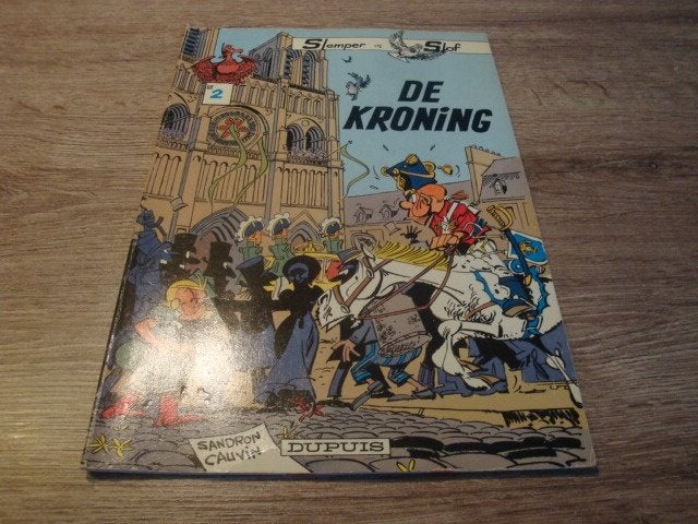 slemper en slof, Eén stripboek, Ophalen of Verzenden, Gelezen