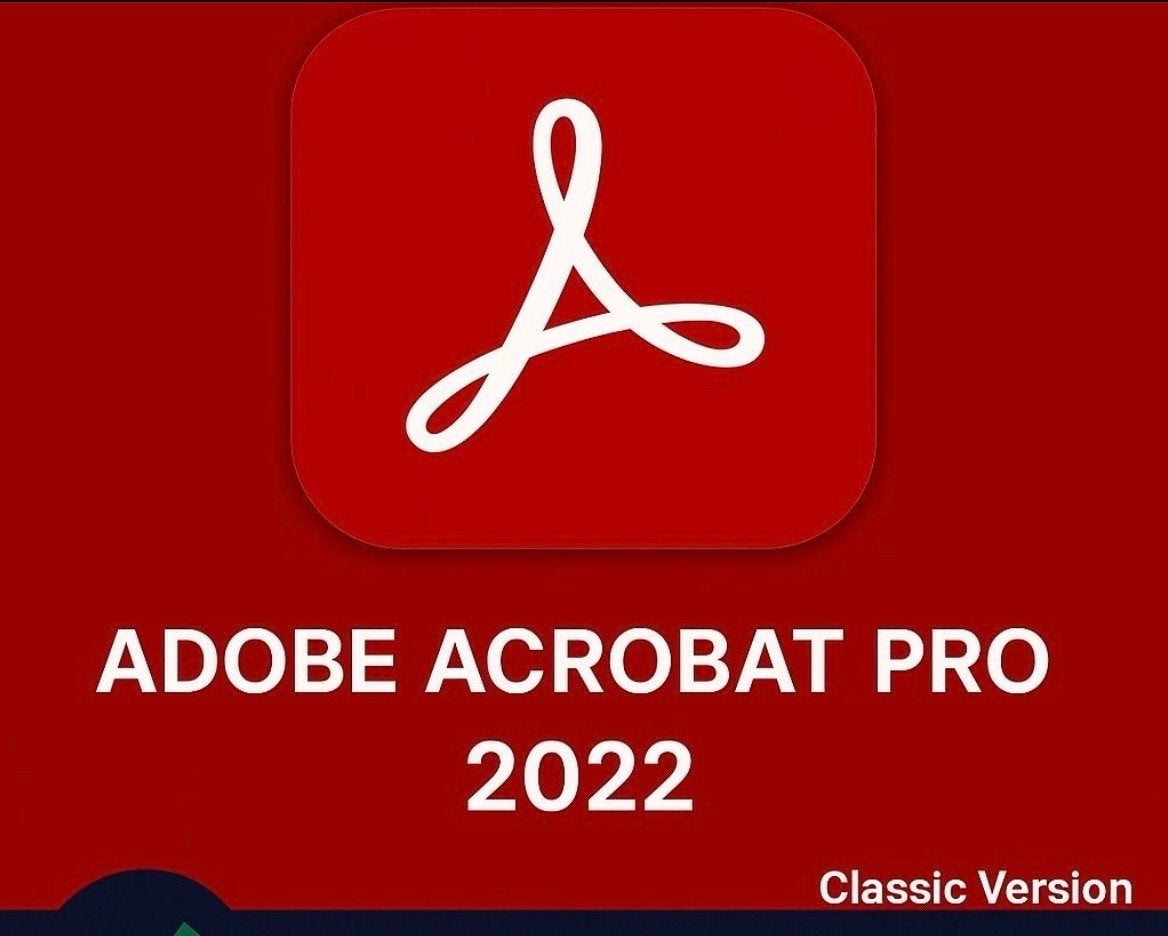 Adobe Acrobat Pro 2022 - 2 Jaar- Voor Windows: 2 apparaten, Computers en Software, Besturingssoftware, Ophalen of Verzenden, Nieuw