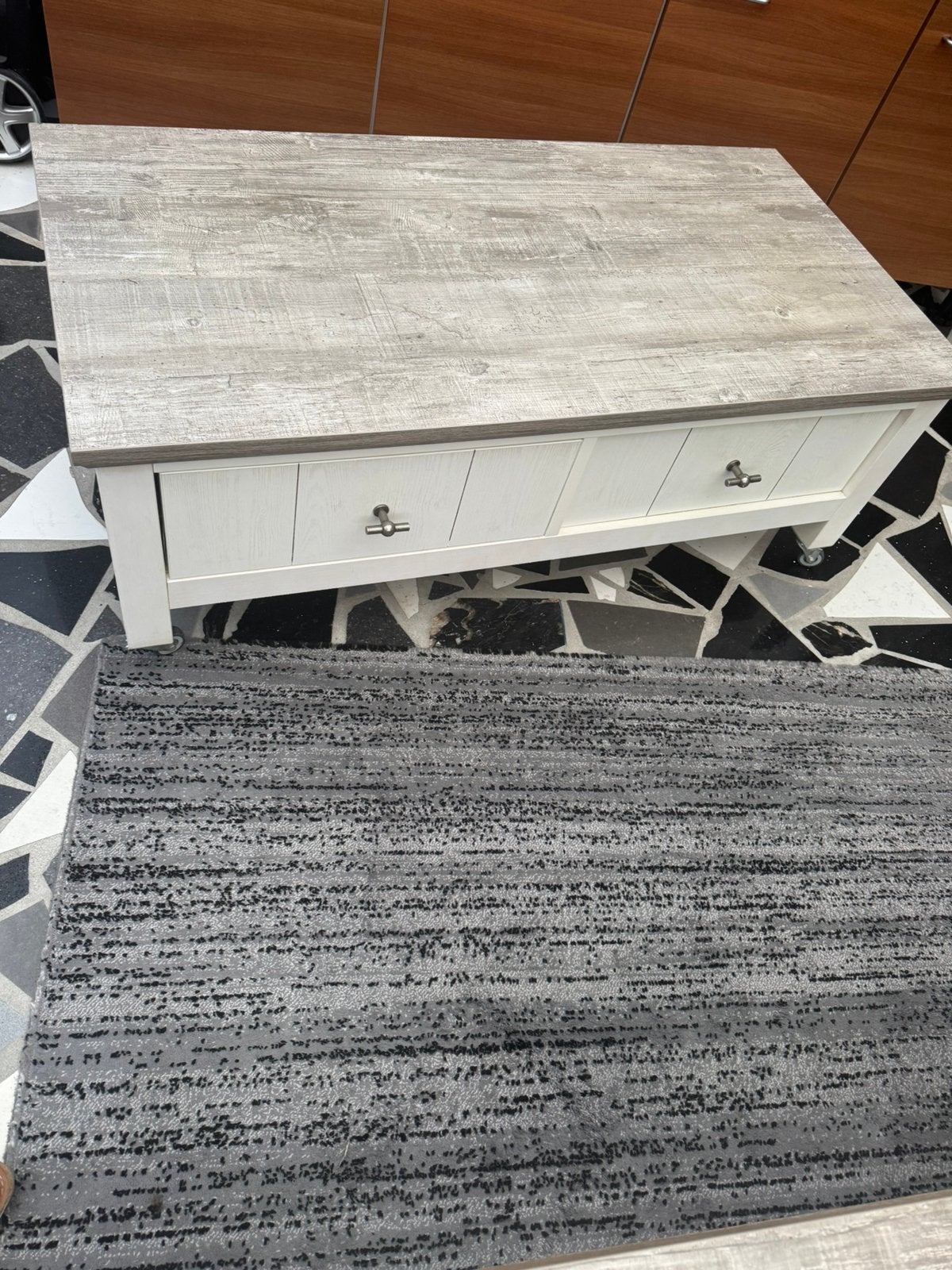 tv meubel + salon tafel