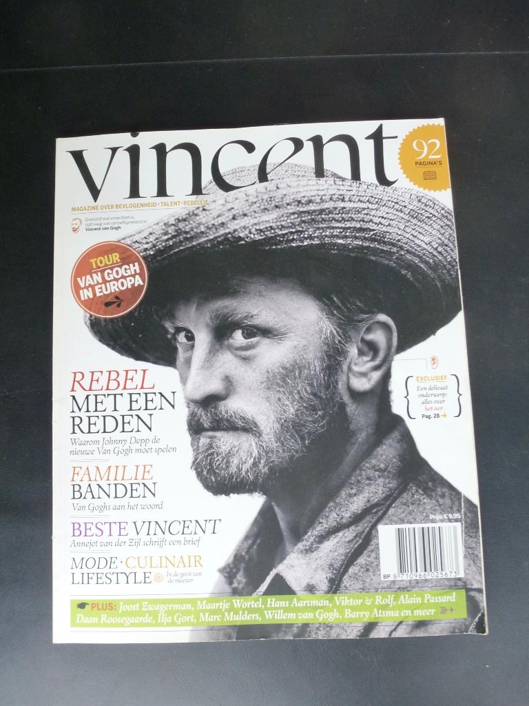 Magazine - Vincent van Gogh, 2015, Ophalen of Verzenden, 1980 tot heden, Nederland, Tijdschrift