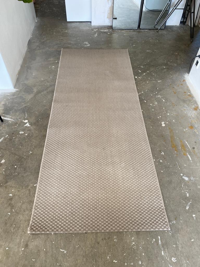 IKEA Morum Vloerkleed - Beige/Grijs (80x200 cm), Huis en Inrichting, Stoffering | Tapijten en Kleden, Gebruikt, Beige, 150 tot 200 cm