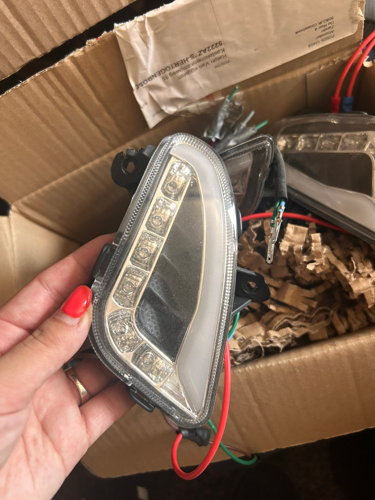 Setje led knipperlichten, Verzenden, Zo goed als nieuw, Overige typen, Overige merken