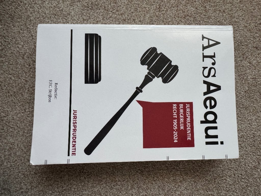 ArsAequi 1905- 2024, Boeken, Nieuw, Strijbos, Beta, HBO