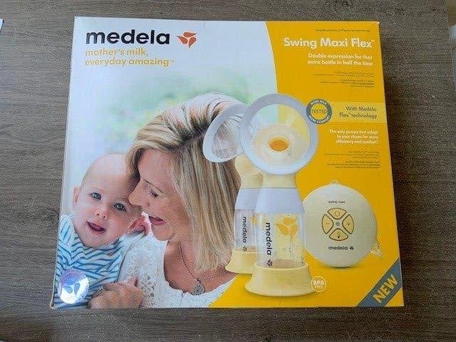 Medela dubbele afkolfset, Ophalen of Verzenden, Zo goed als nieuw, Borstkolf
