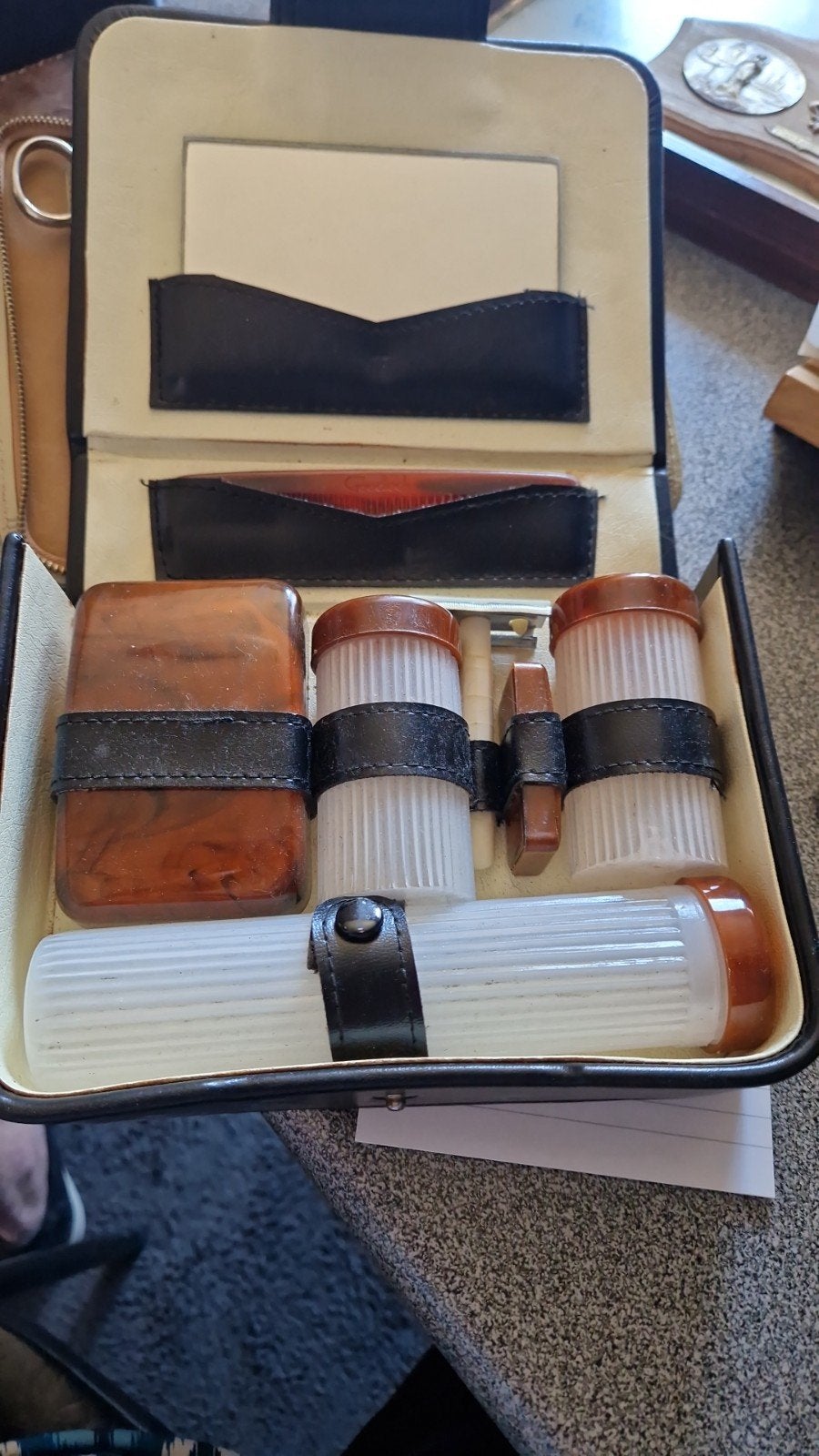 scheerset nostalgie doe een bod, Ophalen of Verzenden, Gebruikt, Gehele gezicht