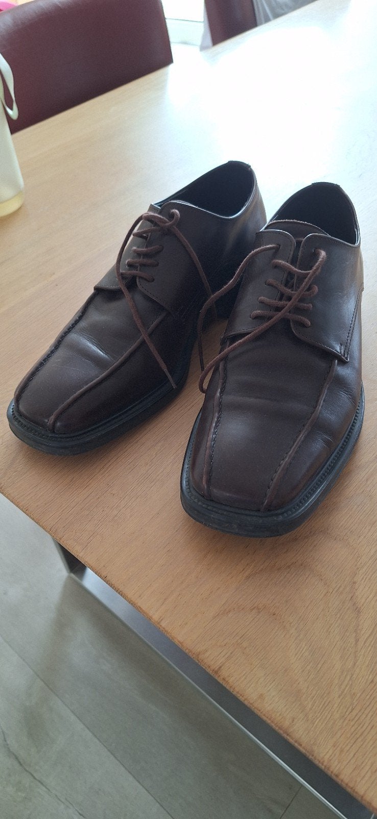Lloyd Kenney Nette Schoenen - Bruin Leer, Kleding | Heren, Bruin, Lloyd, Ophalen of Verzenden, Zo goed als nieuw