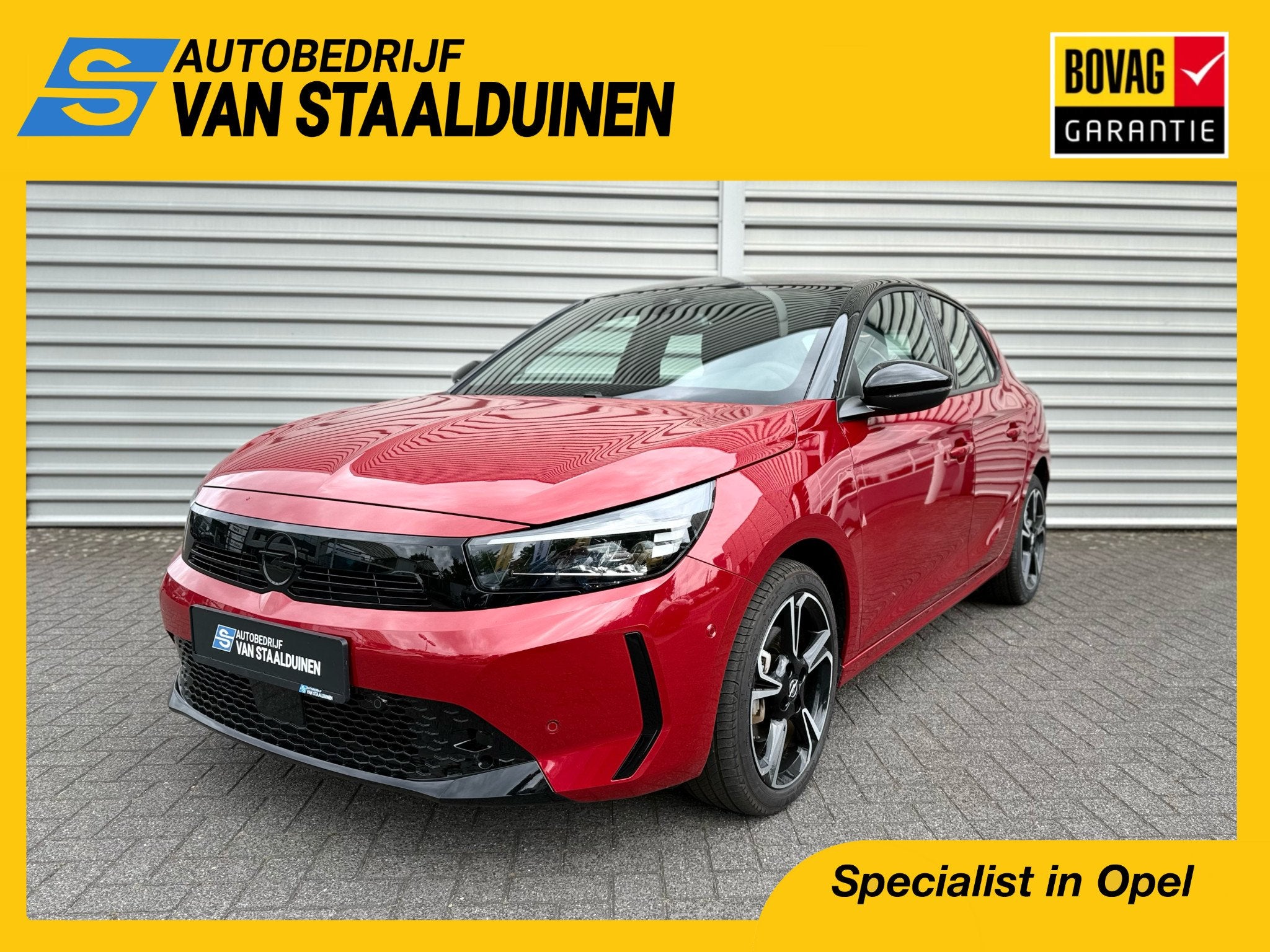 Opel Corsa 1.2 Turbo Hybrid GS | Apple Carplay | Parkeersens, Auto's, Opel, 12 maanden, Stof, Gebruikt, Euro 6