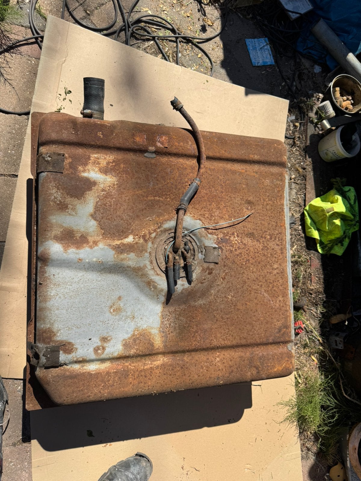 Chevrolet chevy van tank onderdeel g20, Ophalen