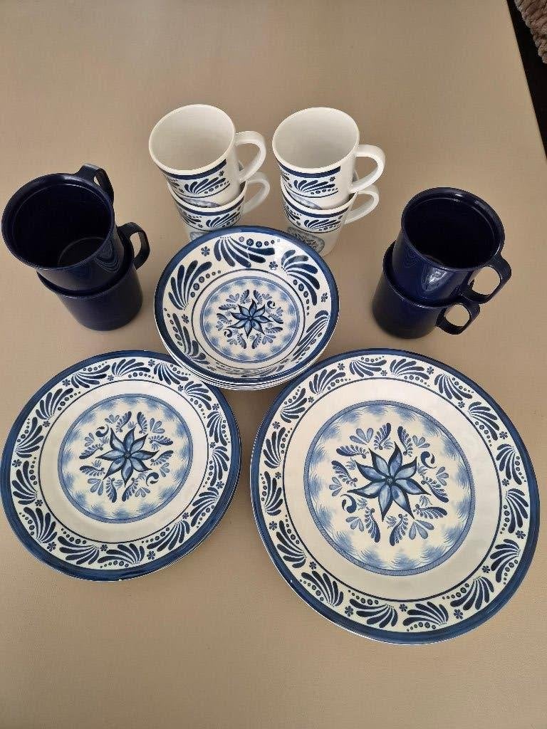 camping servies, Ophalen, Gebruikt