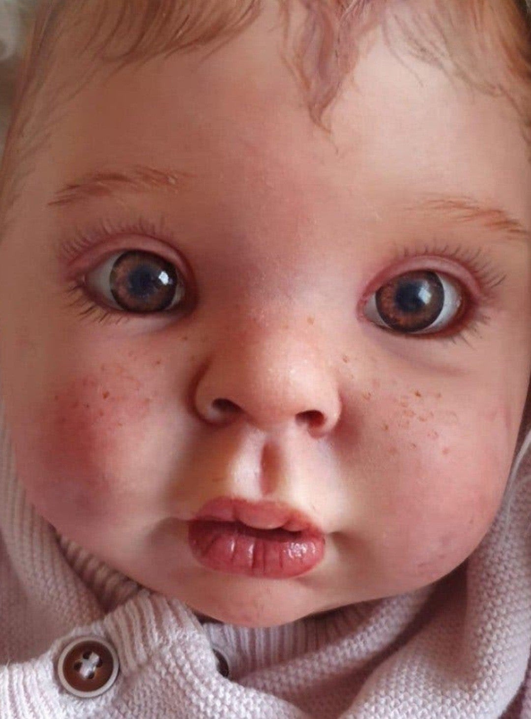 reborn voor maar 95.00, Ophalen of Verzenden, Nieuw, Babypop, Levensecht of Reborn