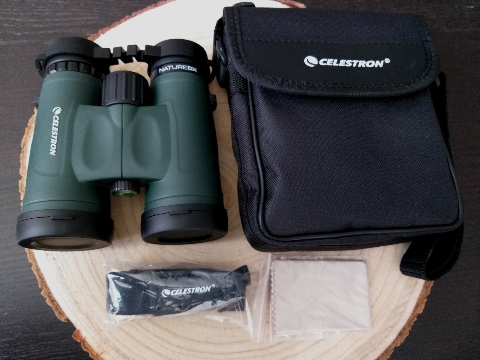 Celestron Nature DX 10x42 HD/Fog-Waterproof/Leger Groen, Dakkant (recht), Nieuw, Ophalen of Verzenden, 8 tot 12x