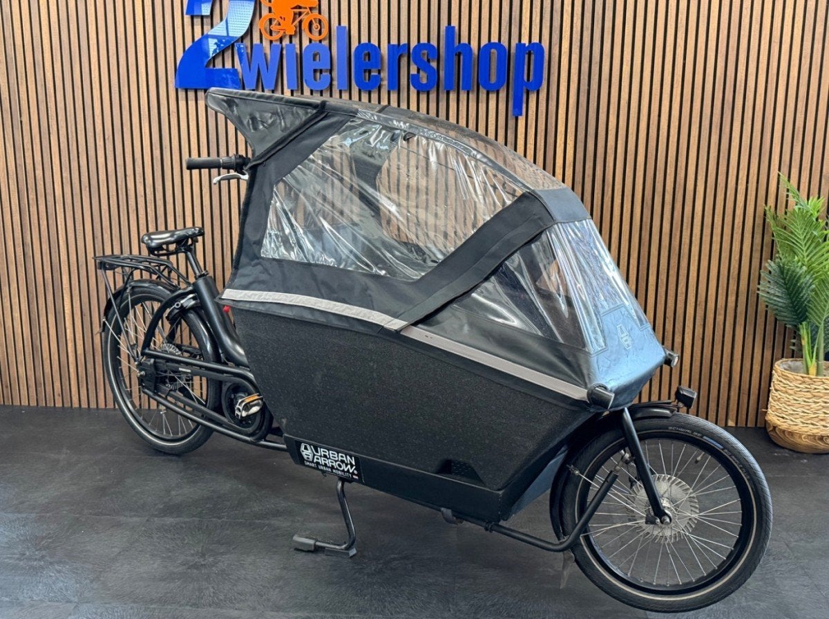 Urban Arrow Family Black Bosch 400wh Rollerbr. Mixed, Fietsen en Brommers, Gebruikt, -, -, Elektrisch