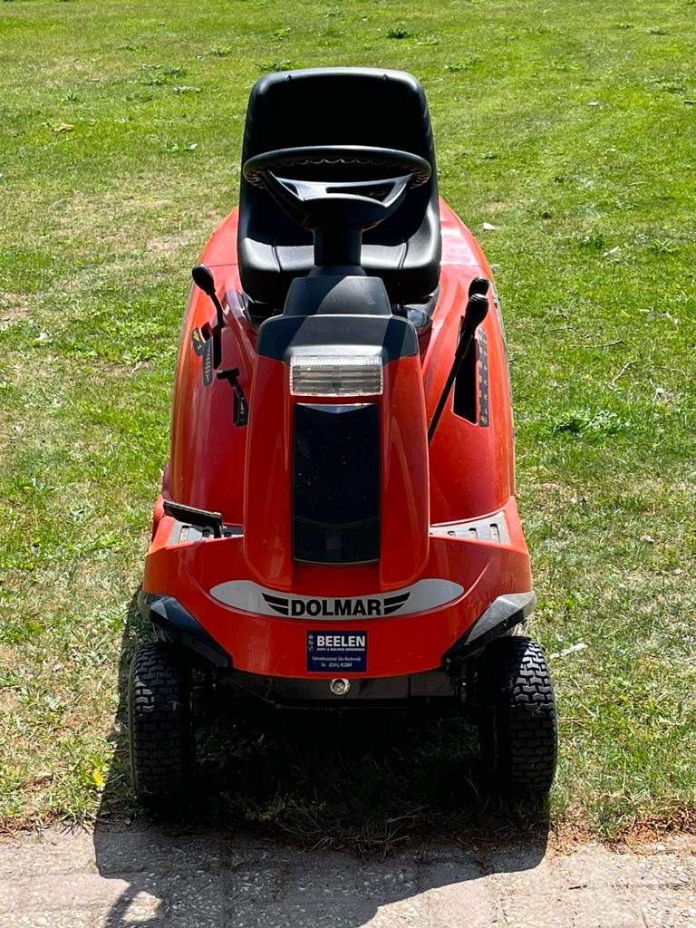 Dolmar D-trac zitmaaier, Ophalen, Gebruikt, Opvangbak, 90 tot 120 cm